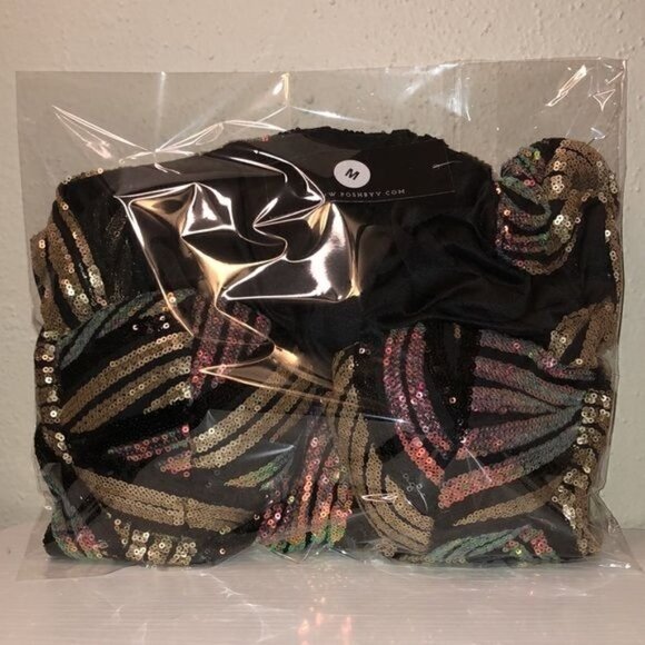 Sequin Fully Lined Sleeve Corset Dress - Picture 15 of 15